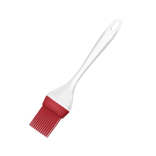 Pincel De Silicone Cabo Acrílico Vermelho Up Home - UD054OUT [Reembalado]