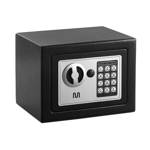 Cofre Eletrônico Multilaser 17x23x17cm Preto - OF007OUT [Reembalado]