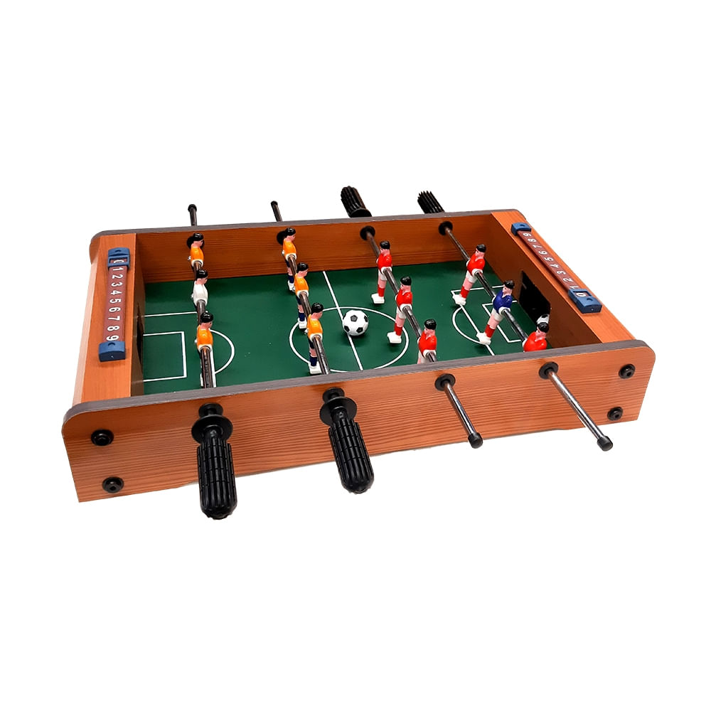 Encontraproduto.com.br - Jogo Mini Futebol de Mesa Multikids - BR2072OUT [Reembalado]