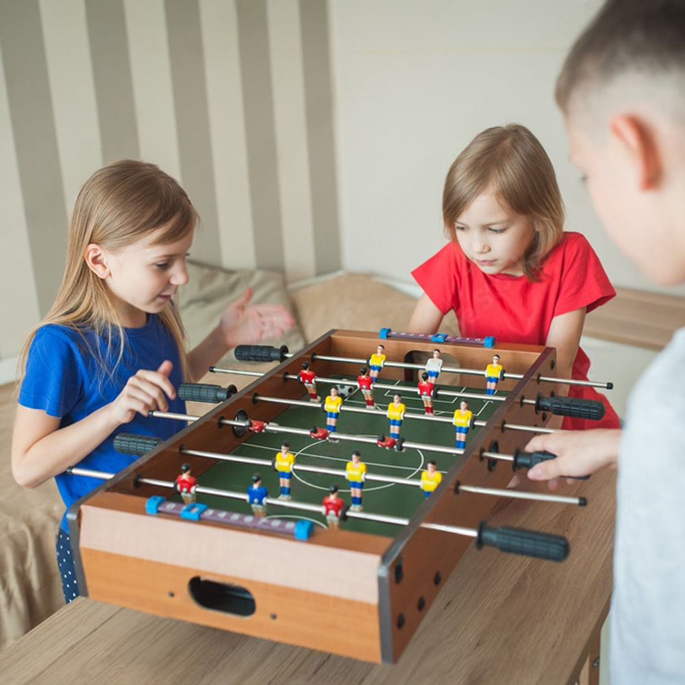 Encontraproduto.com.br - Jogo Mini Futebol de Mesa Multikids - BR2072OUT [Reembalado]