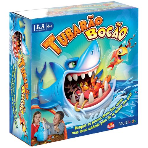 Jogo Tubarão Bocão Multikids - BR753OUT [Reembalado]