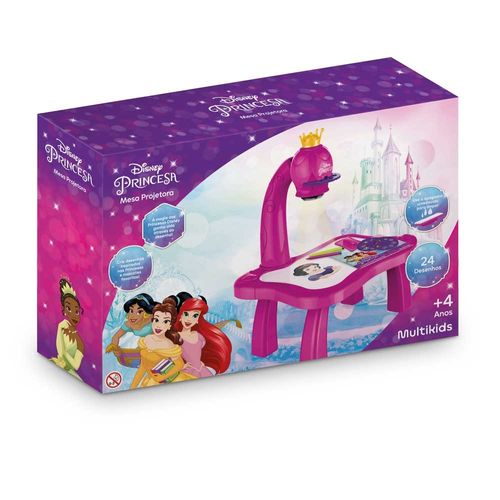 Mesa Projetora Disney Princesas Multikids com 24 Desenhos - BR2133OUT [Reembalado]