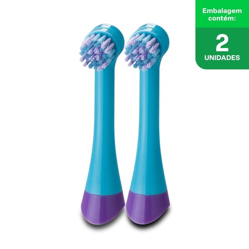 Refil Para Escova Elétrica Sônica Infantil Funny Brush Niko Multi Saúde - HC274