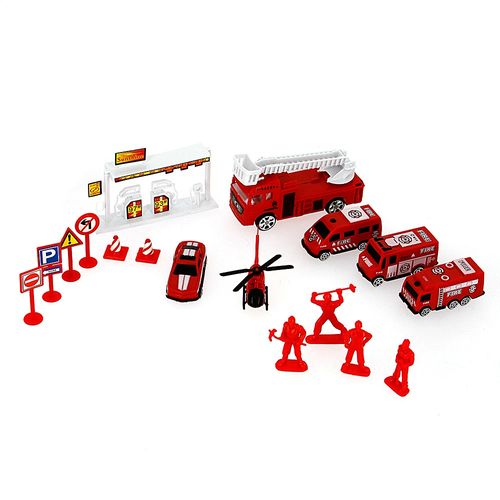 Set Veículos de Bombeiros Play Machine Multikids - BR1070