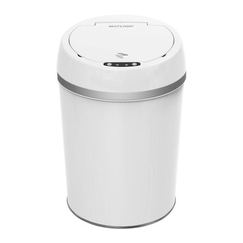 Lixeira Automática com Sensor de Aproximação Smart Touch Branca 9L - EI079OUT [Reembalado]