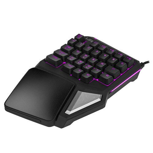 Warrior Drugi Teclado Gamer One Hand Semi Mecânico - TC238