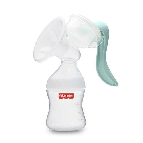 Extrator de Leite Materno Manual Branco e Verde 130ml Fisher Price - BB321OUT [Reembalado]