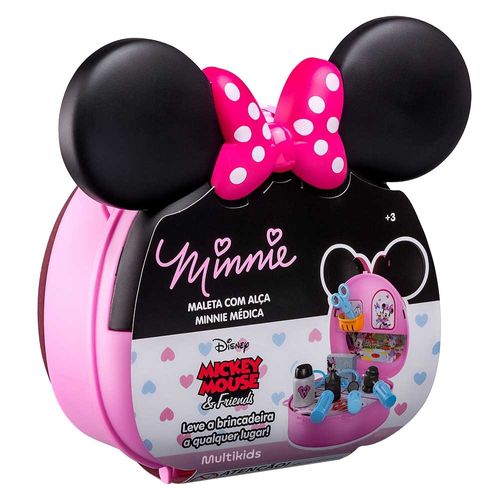 Maleta Com Alça Minnie Médica Com Acessórios Multikids - BR1558OUT [Reembalado]