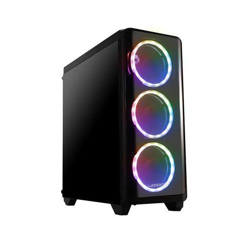 Gabinete Gamer Modoc Com Vidro Temperado RGB Warrior - GA179OUT [Reembalado]