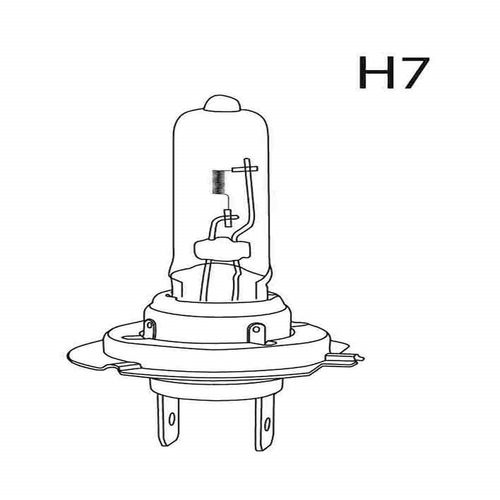 Lâmpada Automotiva H7 12V 55W Comum Unitária Multi - AU807OUT [Reembalado]