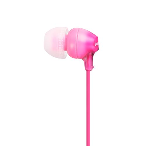 Fones de Ouvido Estéreo Intra-auricular com Microfone Rosa Sony - MDREX15APPIZUC