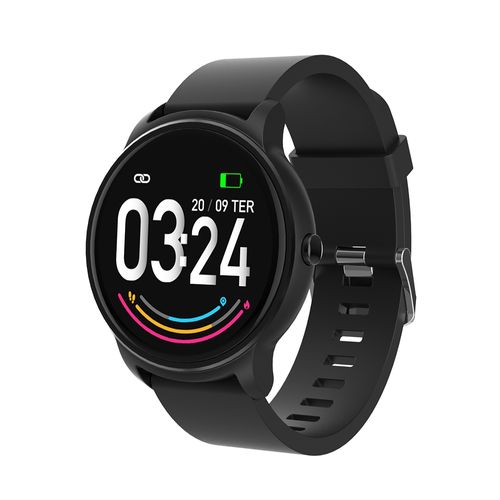 Smartwatch Viena Preto BT 5.0 Prova d'Água Ip68 - WR901