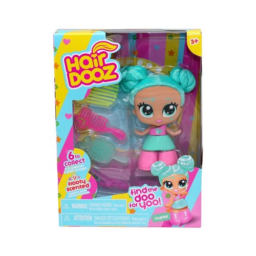 Boneca Colecionável Hair Dooz Crystal com Acessórios e Cheirinho Multikids - BR2217