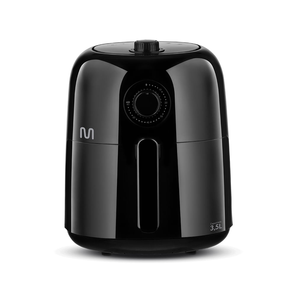 Air Fryer 60Min Timer Temp 200C C/ Cesta 3,5 L Multilaser