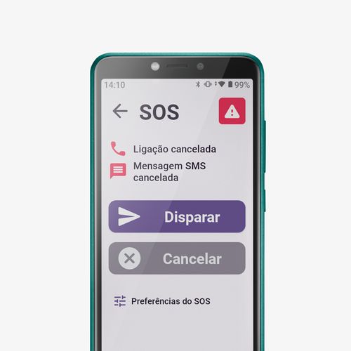 Smartphone Obasmart Conecta 4G Verde - OB027