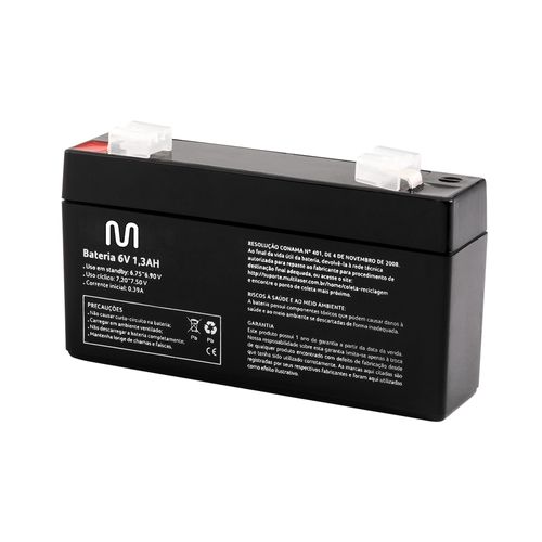 Bateria Powertek 6V 1,3AH - EN069