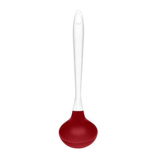 Concha de Silicone com Cabo de Acrílico Vermelha Up Home - UD034