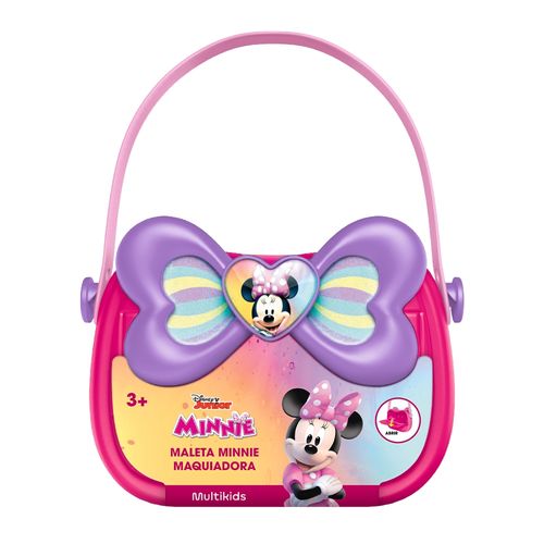 Maleta Maquiadora Minnie Disney com Acessórios Multikids - BR1984