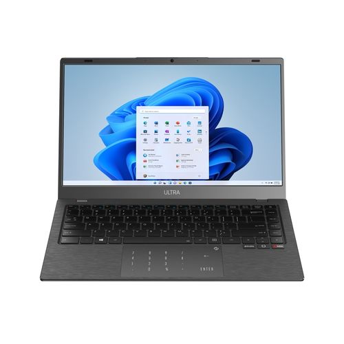 Notebook, Windows 11 Home, Processador Intel Core i3, 4GB 120GB SSD, Tela 14 Pol. HD Cinza Escovado Ultra - UB480