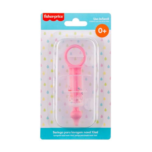 Seringa para Lavagem Nasal Coelho 10ml 1 Uni. Fisher Price - HC395