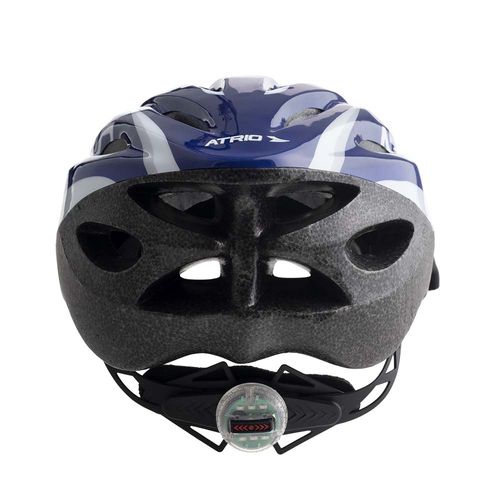 Capacete Mtb 2.0 Azul e Branco Tam. M com Led Atrio - BI166