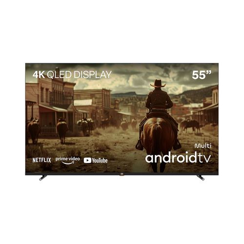 Smart TV Qled 55" 4K Multi Android 3HDMI 2USB - TL073M