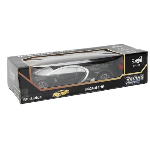 Carrinho de Controle Remoto Racing Control Falcon Preto Multikids - BR1723OUT [Reembalado]