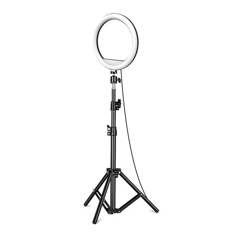 Suporte Ring Light Premium de Chão 10 Pol 11W até 110cm Altura Multi - AC379