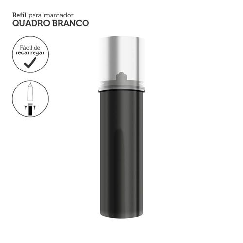 Refil Para Marcador de Quadro Branco 12 Unidades Preto Keep - MR006