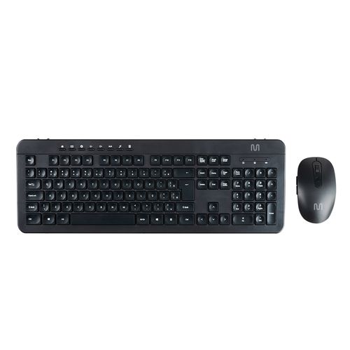 Kit Teclado e Mouse Sem Fio Multi Recarregável Com Bateria 200mAh - TC250