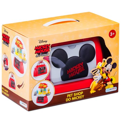 Maleta 3 em 1 Pet Shop do Mickey com Acessórios Multikids - BR1571OUT [Reembalado]