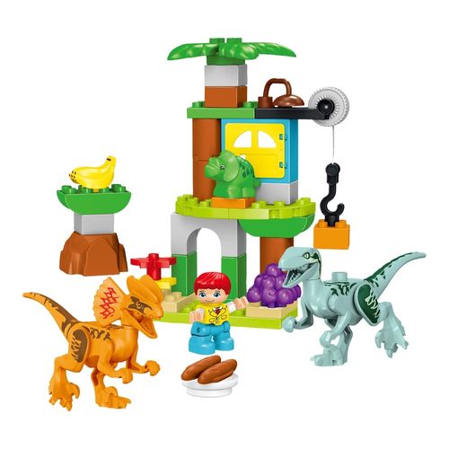 Blocos Criativos Parque dos Dinossauros 39 Peças Multikids - BR2248