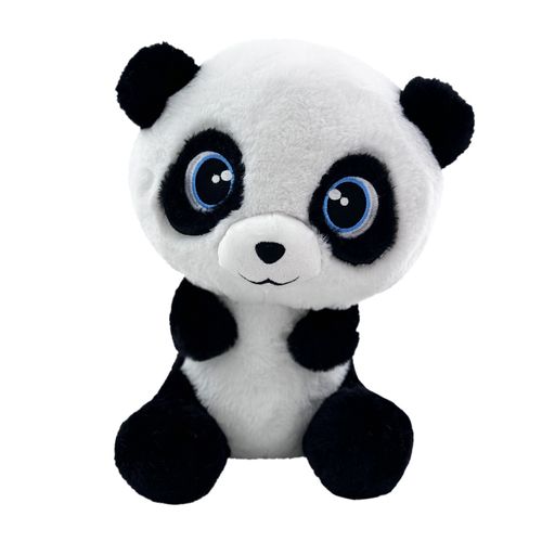 Pelúcia Little Friends Panda Benício 30cm Multikids - BR2229
