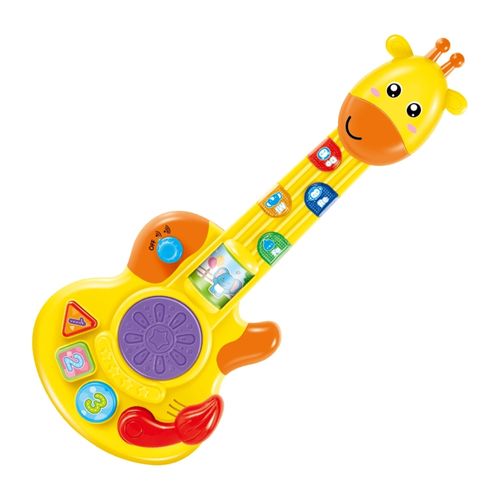 Guitarra Girafa Com Luz e Som Primeira Infância - Multikids BR2172