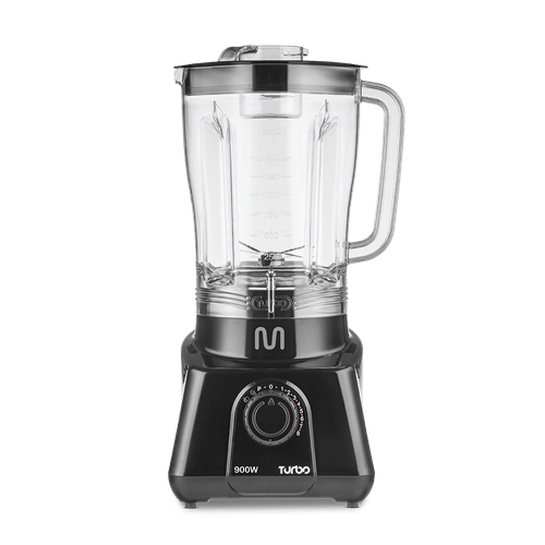 Liquidificador Multi Home 2,6L Turbo 900w-127v c/ 5 velocidades Preto - LQ901