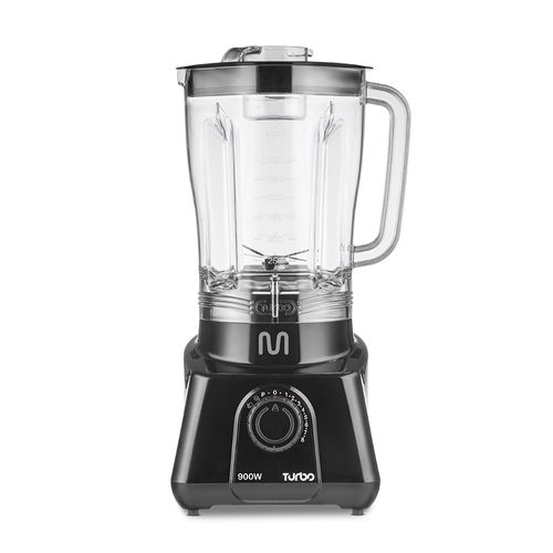 Liquidificador Multi Home 2,6L Turbo 900w-220v c/ 5 velocidades Preto - LQ902