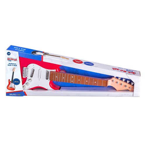 Guitarra Rock N Roll Vermelha Dó Ré Mi Fun Multikids - BR1531