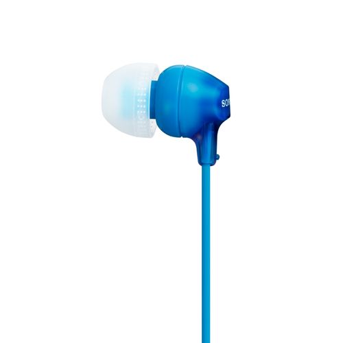 Fone de Ouvido Estéreo Intra-auricular com Microfone Azul Sony - MDREX15APLIZUC