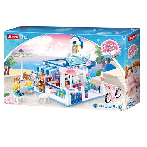 Blocos de Montar Cafeteria Cubic 289 Pcs Multikids - Br2280
