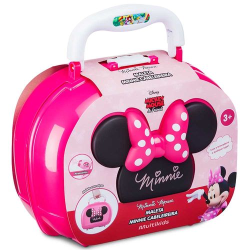 Maleta Minnie Cabeleireira com 7 Acessórios Multikids - BR1567