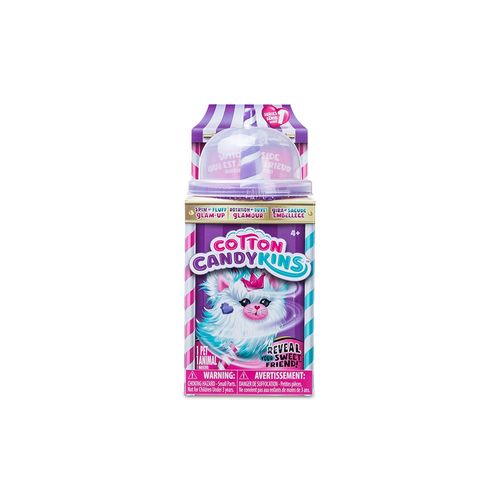 Pelúcias Cotton Candykins Algodão Doce com Cheirinho Personagem Surpresa Multikids - BR2415