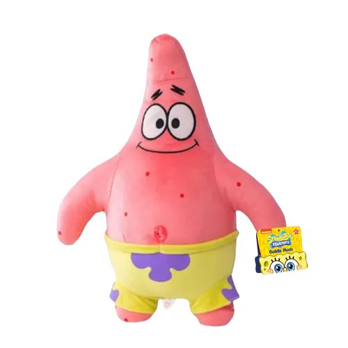 Pelúcia Bob Esponja Patrick Estrela 30cm Multikids - BR2104
