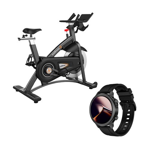 Kit Bike Ergométrica Super M Plus + SmartWatch G2R Multi - GY074K
