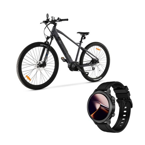 Kit Bicicleta Elétrica Toronto + SmartWatch G2R (GPS Integrado) Multi  - VM103MK
