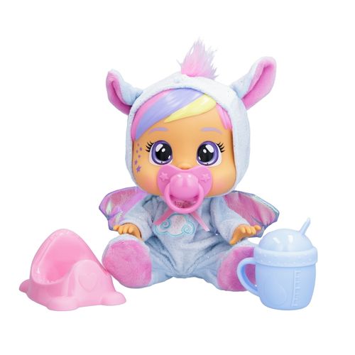 Boneca Interativa Cry Babies Jenna Com acessórios Multikids - BR2396