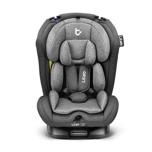 Cadeira para Auto Smart 360 Isofix 0-36 Kgs Cinza Litet - BB761