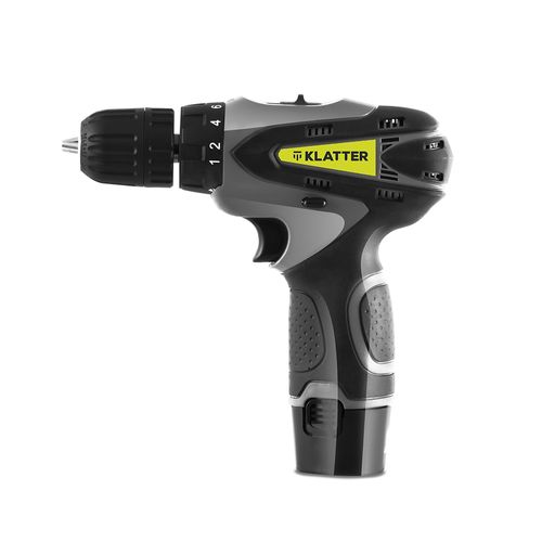 Parafusadeira Furadeira 12v Maleta com Ferramentas e Acessórios Klatter - MV073