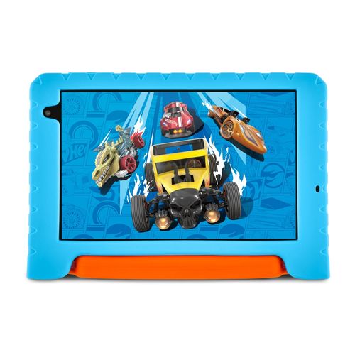 Tablet Infantil Hot Wheels Wi-fi 6GB RAM 64GB Tela 8 Pol. Android 13 Octa-core Multi - NB435