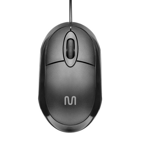 Mouse Classic Box Óptico USB 1200dpi Preto Multilaser -MO300
