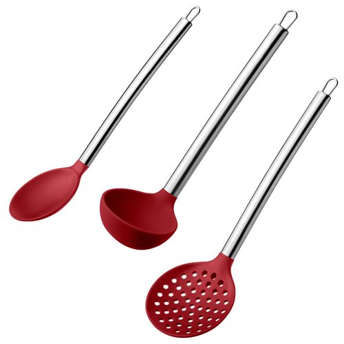 Kit para Servir de Silicone com Cabo de Inox Up Home - UD073